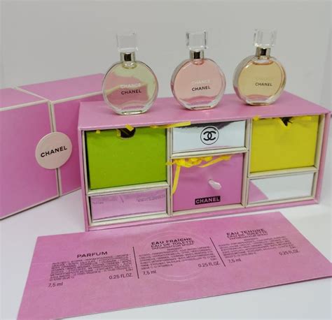 chanel mini size perfume|Chanel mini perfume set price.